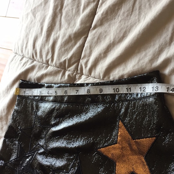 Storts Black shiny skirt size S BNWOT - Picture 6 of 8